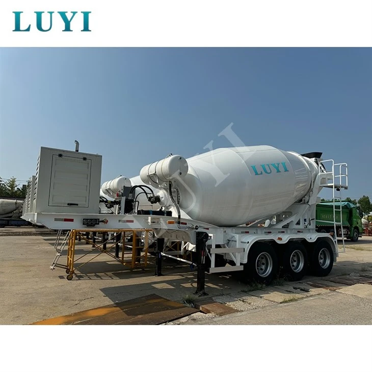 10 Cubic Meter Independent Working Mixer Truck factory 10 Cubic Meter Independent Working Mixer Truck factory