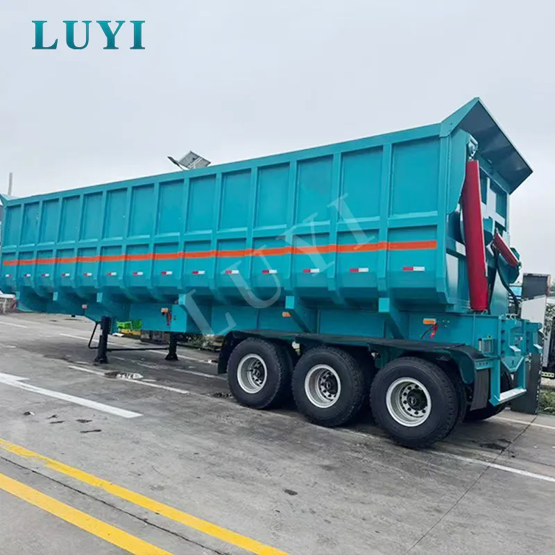 3 - gandar 60 - ton Ton Blue-Tipping Dump Semi-trailer
