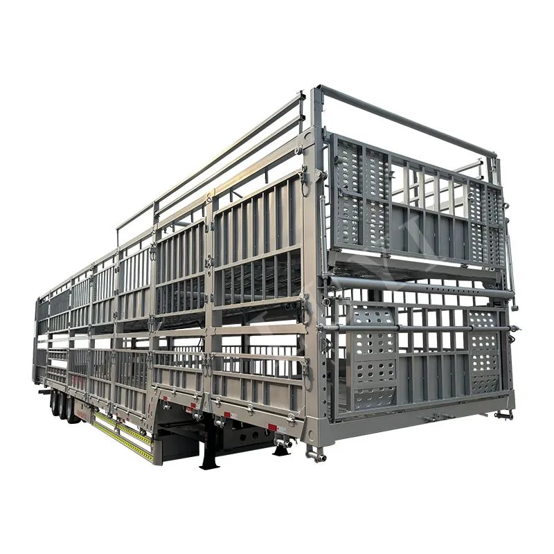 3 - gandar 60 - ton Ton Double-Deck Stake Trailer