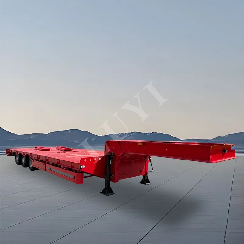 3 - gandar 80 - ton separuh trailer cassis rendah