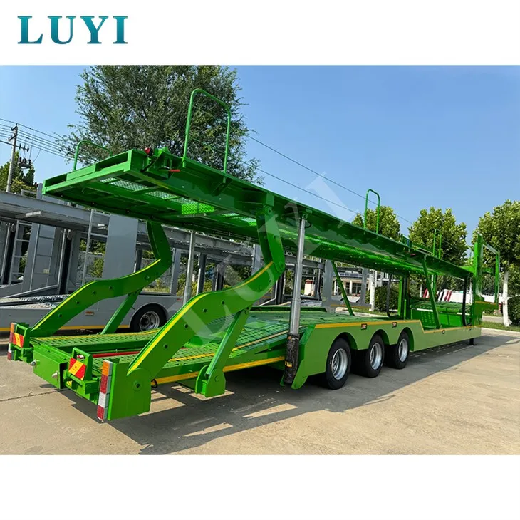 Treler Pembawa Kereta 3 Gandar