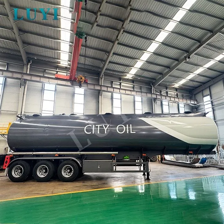 40,000 - Liter Minyak Tank Semi-Trailer