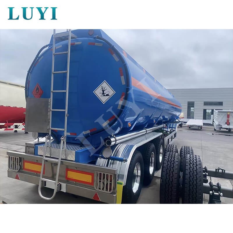 42000L Liquid Oil Diesel Fuel Tanker high quality