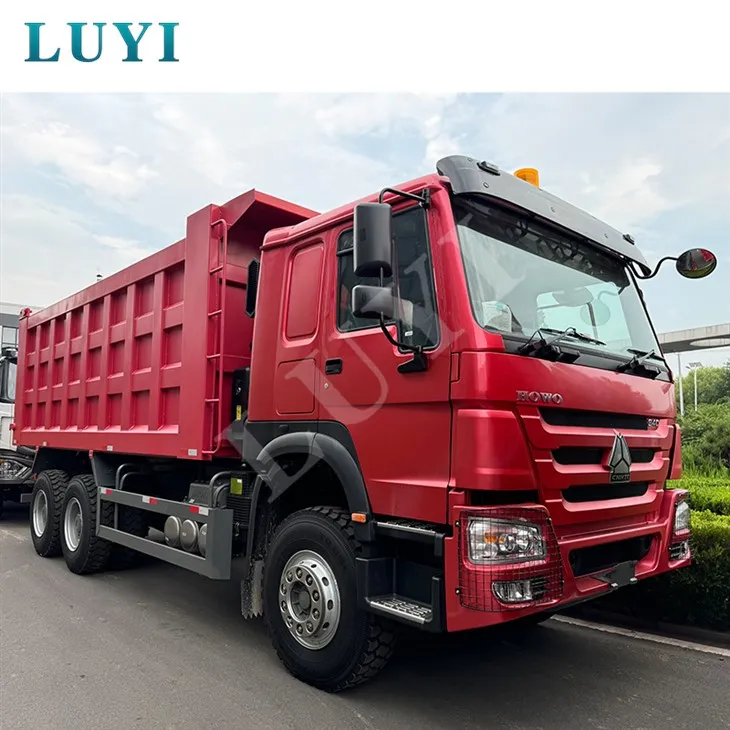 HOWO Terpakai Dan Baharu LHD RHD 6x4 20-CBM Trak Tipper 370HP 380HP Boleh Disesuaikan