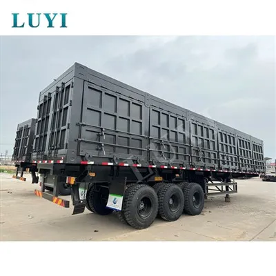 Treler Tipper Sisi Tugas Berat